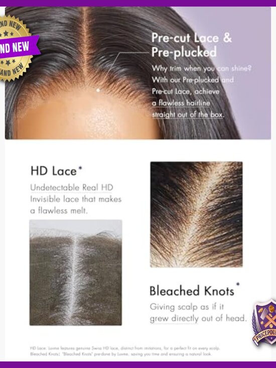 14 Inch Human Hair Wig Glueless Loose Body Wave Pre Plucked main image 4